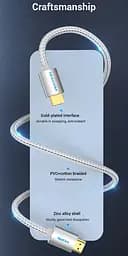 Кабель Vention HDMI M - M,15.0 м V2.0 4K обплетення Silver Metal Type - мініатюра 8