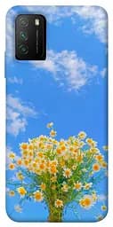 Чехол itsPrint Sky flowers для Xiaomi Poco M3