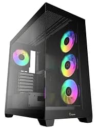 Корпус OCYPUS GAMMA C72 BK ARGB (GAMMA-C72-BKD400XX-GL) Без БП