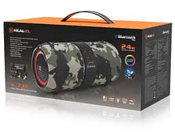 Портативна колонка REAL-EL RX733 24 W Bluetooth TWS, RGB, Haki - мініатюра 9