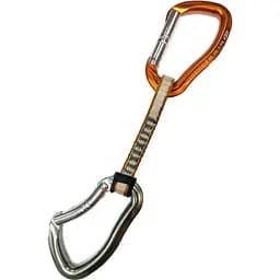 Відтяжка з карабінами Climbing Technology Nimble set dy 12cm Grey/Orange (1053-2E665BB AOL)