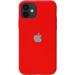 Чохол-накладка Toto Silicone Full Protection Case Apple iPhone 12/12 Pro Red