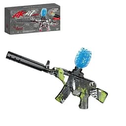 Іграшковий автомат з орбізами, підсвічуванням, глушником та акумулятором 7.4V Зелений