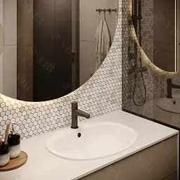 Умивальник VBI Salerno white врізний VBI-018000, Білий