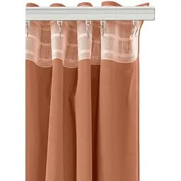 Штори на кухню та в кімнату Cosas Amber 180х270 см 2 шт теракотовий (Curtains_26Amber_DUK) - мініатюра 5