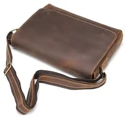 Чоловіча шкіряна сумка Vintage 32х25,5х6 см sum0012517 - мініатюра 3
