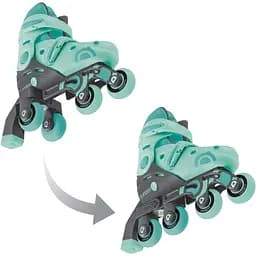 Роликові ковзани Globber Learning Skates 2 в 1 р.30-33 м'ятно-зелені (783-206) - мініатюра 4