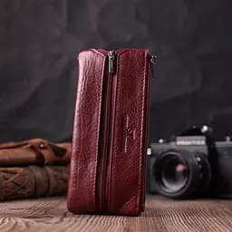 Жіноча шкіряна ключниця ST Leather 16х7х1 см acs0028330 - мініатюра 6