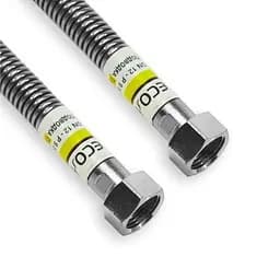 Шланг для газа Eco-Flex Стандарт из нержавеющей стали d 12 1/2х3/4" В 80 см 30412