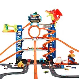 Автотрек Hot Wheels City Ultimate Garage Легендарний гараж (HKX48) - мініатюра 2