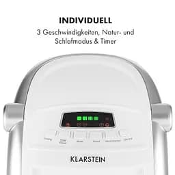 Мобільний кондиціонер вентилятор Klarstein Maxfresh 4 -в-1 (10029393) - мініатюра 4