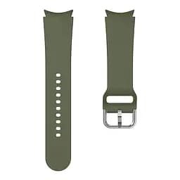 Браслет Galaxy OneLine для Samsung Galaxy Watch 4 - зелений ширина кріплення 20мм силікон Watchbands (W41-7WB57686537) - мініатюра 2