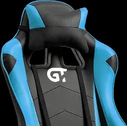 Геймерське дитяче крісло GT Racer чорне із синім (X-5934-B Kids Black/Blue) - мініатюра 10