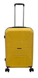 Валіза середня Worldline Airtex 291 поліпропілен M Жовтий