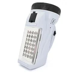 Ліхтар переносний Voltronic YT-222, 19+28Led, вбудований акумулятор + живлення від 220 V - мініатюра 2