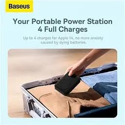 Зовнішній магнітний аккумулятор Baseus Magnetic Mini Wireless 20000mAh 20w (P10022102112-01) - мініатюра 10