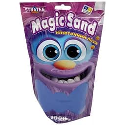 Креативна творчість "Кінетичний пісок Magic sand" Strateg 39404-9 синій 1 кг