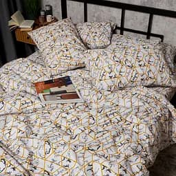 Набір наволочок Moon&Star Бязь Gold Люкс Modern Marble 40х60 см 2 шт - мініатюра 3