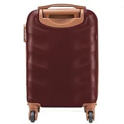 Валіза маленька під ручну поклажу Semi Line 20 дюймів (S) дюймів (S) ABS-Plastic Burgundy (T5708-1) - мініатюра 4