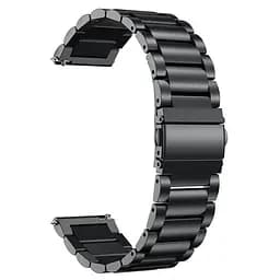 Ремінець металевий чорний розмір 24