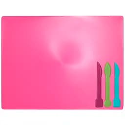 Доска для пластилина ZiBi Kids Line с 3 стеками розовая (ZB.6910-10)