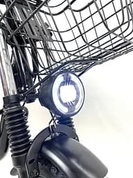 Електровелосипед двомісний Minako Monster (2000W 60V 36Ah) + Гальма гідравліка Чорний - мініатюра 4