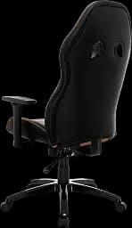 Геймерське крісло GT Racer чорне коричневе (X-2645 Black/Brown) - мініатюра 6