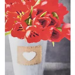 Алмазна мозаїка Червоні тюльпани Strateg HEG87051 30х40 см