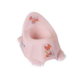 Горшок Tega Лесная сказка, с нескользящей резиной, розовый (FF-001-107)