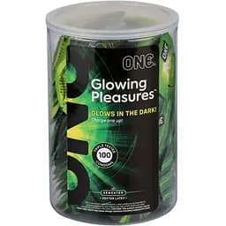 Набір презервативів One Glowing Pleasures 100 шт.