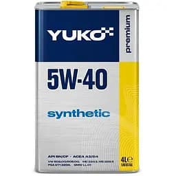 Моторна олива Yuko SYNTHETIC 5W-40 4л (4820070241167)