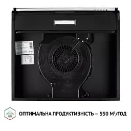 Витяжка плоска Perfelli PL 6144 BL LED - мініатюра 8