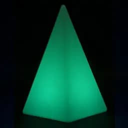 Світильник Brille з акумулятором LED RGB пластиковий Піраміда - мініатюра 8