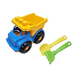 Детский песочный набор "Самосвал Тотоша №1" Colorplast 0169(Blue-Yellow)