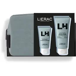 Набір Lierac Homme: Гель для обличчя зволожувальний енергетичний 50 мл + Гель для душу інтегральний 200 мл + Косметичка - мініатюра 2