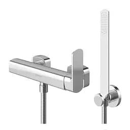 Смеситель для душа Kohlman Foxal chrome настенный KPL-QW120F Хром