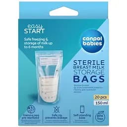 Пакети для зберігання грудного молока Canpol babies, 20 шт. (70/001)