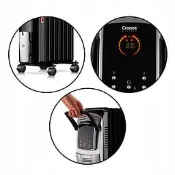 Масляний обігрівач Cronos Heaters радіатор 2500 Вт - мініатюра 5