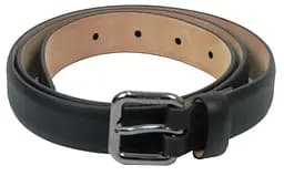 Ремінь жіночий Tod's 85-106 см 2.5 см шкіра Чорний - мініатюра 2