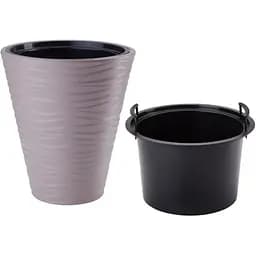 Горщик для квітів Form-Plastic Sahara-30 14.6 л бежевий (2720-051)