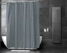 Штора для ванной Fabrika Geo с кольцами 12 шт 180x180 PEVA