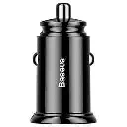 Автомобільний зарядний пристрій Baseus Circular Plastic A+A PPS 2USB 5A CCALL-YD01