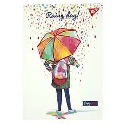 Блокнот Yes Rainy day А5, 64 аркуші, в клітинку (152071)