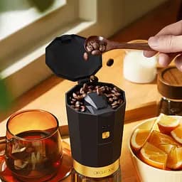 Кавомолка бездротова Circle Joy Electric Coffee Grinder (CJ-EG05) Gold - мініатюра 3