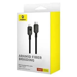 Кабель Baseus Unbreakable Series Fast Charging Data Cable Type-C to iP 20W 2 м Cluster чорний - мініатюра 2