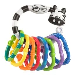 Іграшка-прорізувач PlayGro Ланцюжок Зебра