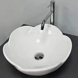 Умивальник VBI Rosolini white накладний VBI-012625, Білий