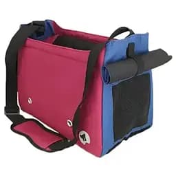 Сумка-переноска для животных Croci Megan Bordeaux 40х20х27 см бордово-синяя (C2058592)