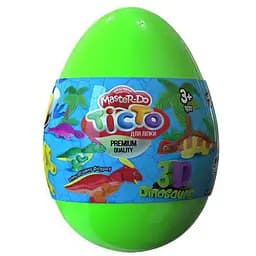 Набір креативної творчості Danko Toys Тісто для ліплення Master Do ТМD-08-01U,02U,03U Зелений