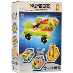 Детский конструктор Bambi M38-B0819 цифра-транспорт Цифра 0